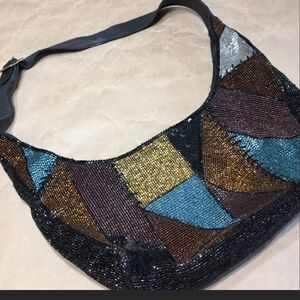Beaded bag by Millicent. Beautiful beading.